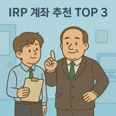 2025 IRP 계좌 추천 TOP 3