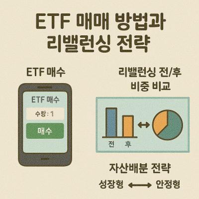 ETF 매매 방법과 리밸런싱 전략