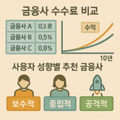 2025년 IRP·연금저축 계좌 수수료 비교 TOP5: 수익률에 직접 영향 주는 핵심 정보 1 연금저축 계좌 수수료 비교