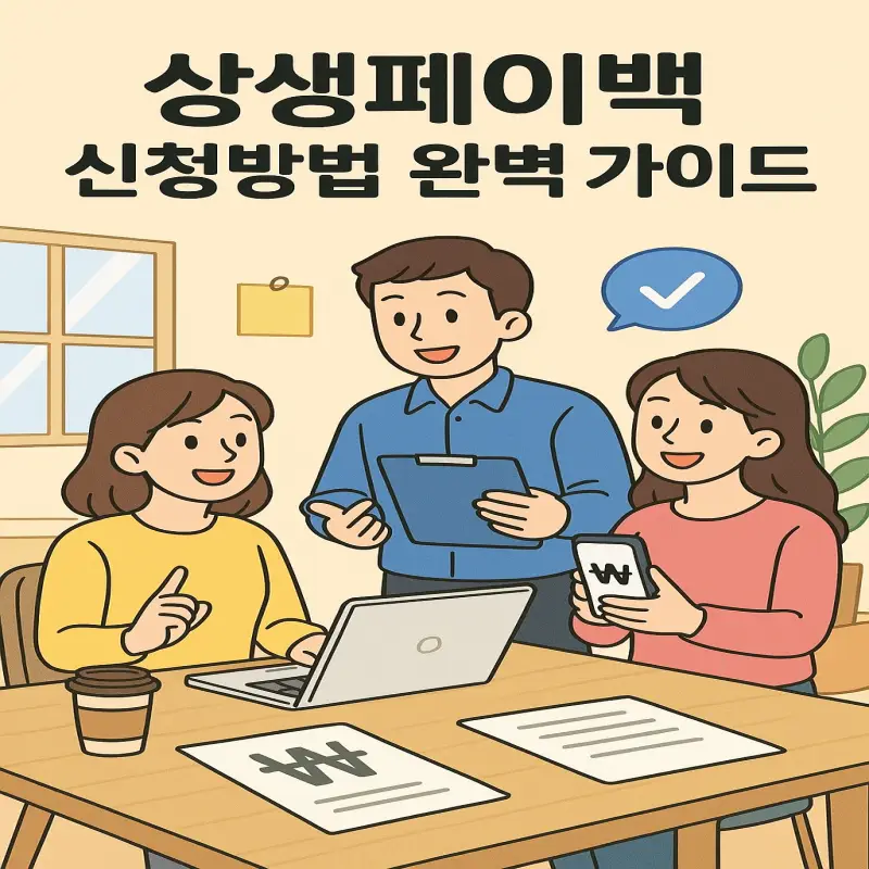 상생페이백 신청방법을 단계별로 안내하는 정보 가이드 썸네일